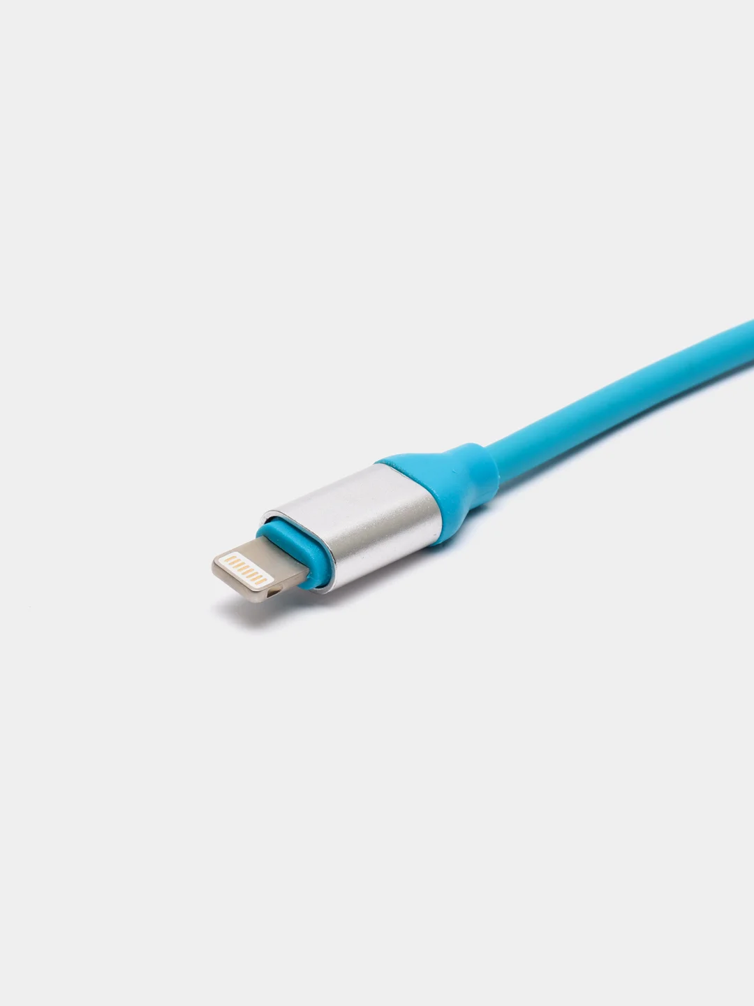 Голубой кабель USB-Lightning 2 метра