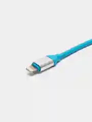 Голубой кабель USB-Lightning 2 метра