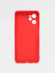 Красный чехол для Realme C35 (Реалми С35), силиконовый, матовый