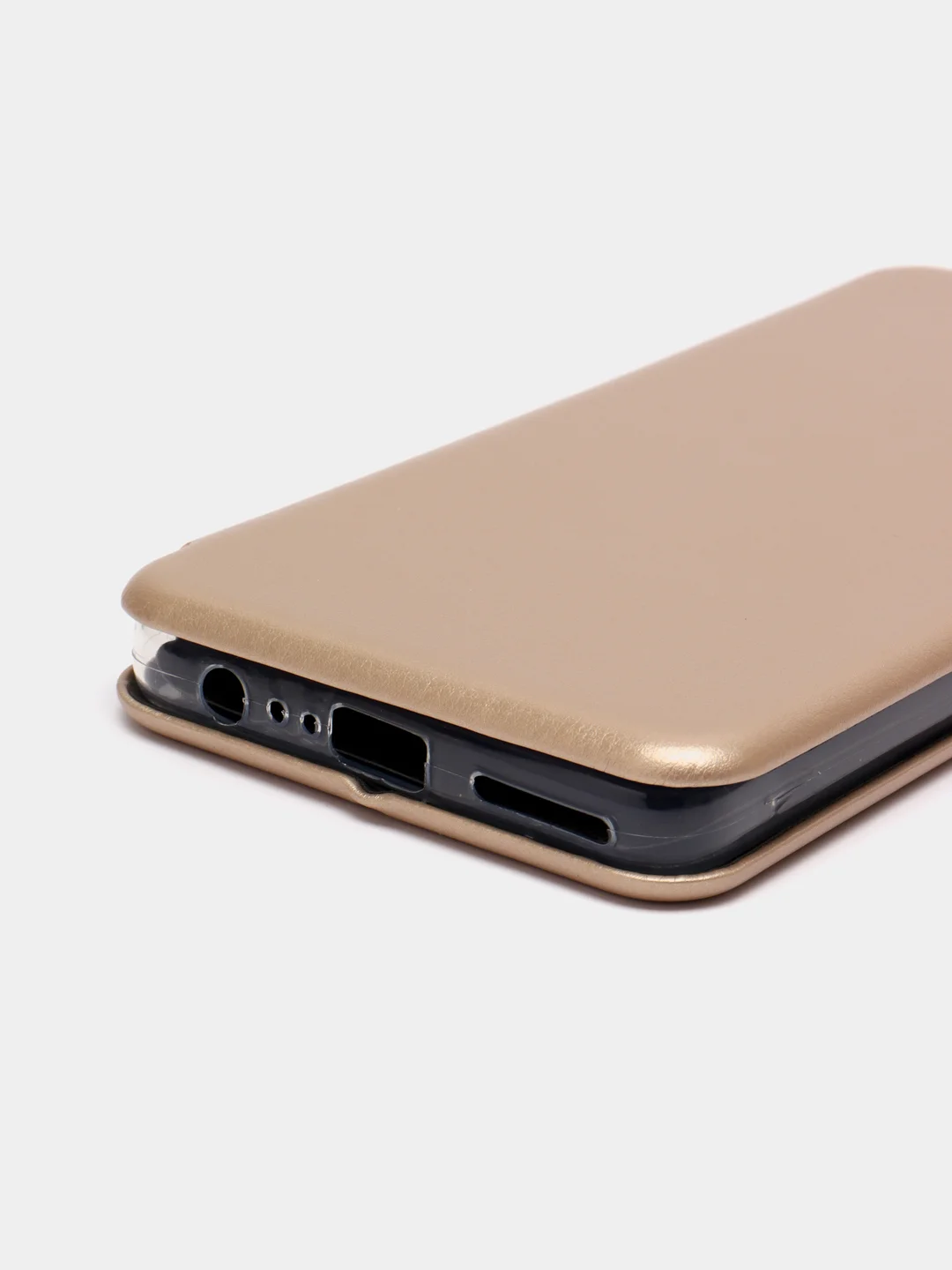 Золотой чехол книжка Tecno Camon 19 / 19 Pro
