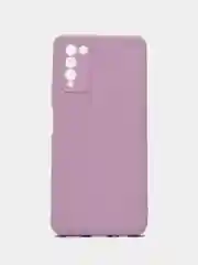 Сиреневый чехол силиконовый Huawei Honor 10X Lite (Хуавей Хонор 10х Лайт)