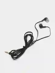 Черный проводные стерео наушники 3,5 мм, Вакуумные mini-jack H130