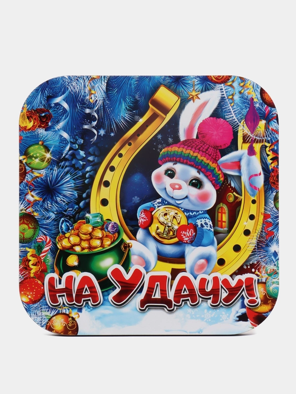 Подставка под горячее, новогодняя