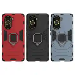 Чехол противоударный с кольцом на Huawei Nova 10 (Хуавей Нова 10)