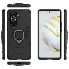Чехол противоударный с кольцом на Huawei Nova 10 (Хуавей Нова 10)