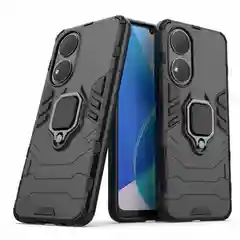 Чехол противоударный с кольцом на Honor X7 (Хонор Х7)