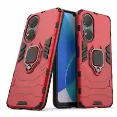 Чехол противоударный с кольцом на Honor X7 (Хонор Х7)