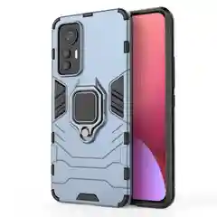 Красный чехол противоударный с кольцом-держателем на Xiaomi 12 Lite (Сяоми 12 Лайт)