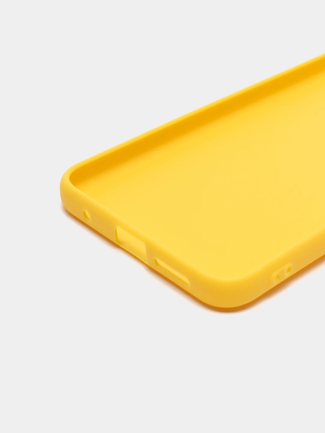 Желтый чехол для Xiaomi Redmi Note 11 4G / Note 11S / Note 11 NFC, силиконовый, матовый