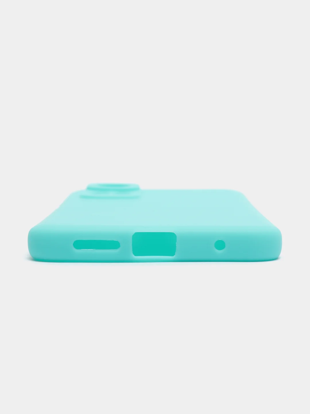 Бирюзовый чехол для Xiaomi Redmi Note 11 4G / Note 11S / Note 11 NFC, силиконовый, матовый