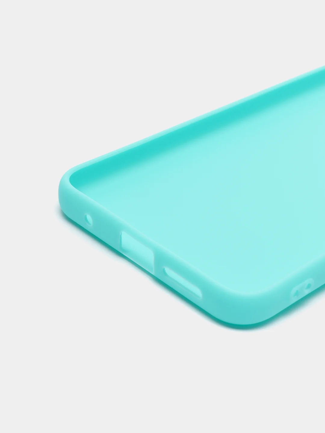 Бирюзовый чехол для Xiaomi Redmi Note 11 4G / Note 11S / Note 11 NFC, силиконовый, матовый