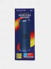 Синий портативная колонка BOROFONE BR1 Bluetooth 10 Bt, BT V5.0, батарея 1200 mAh