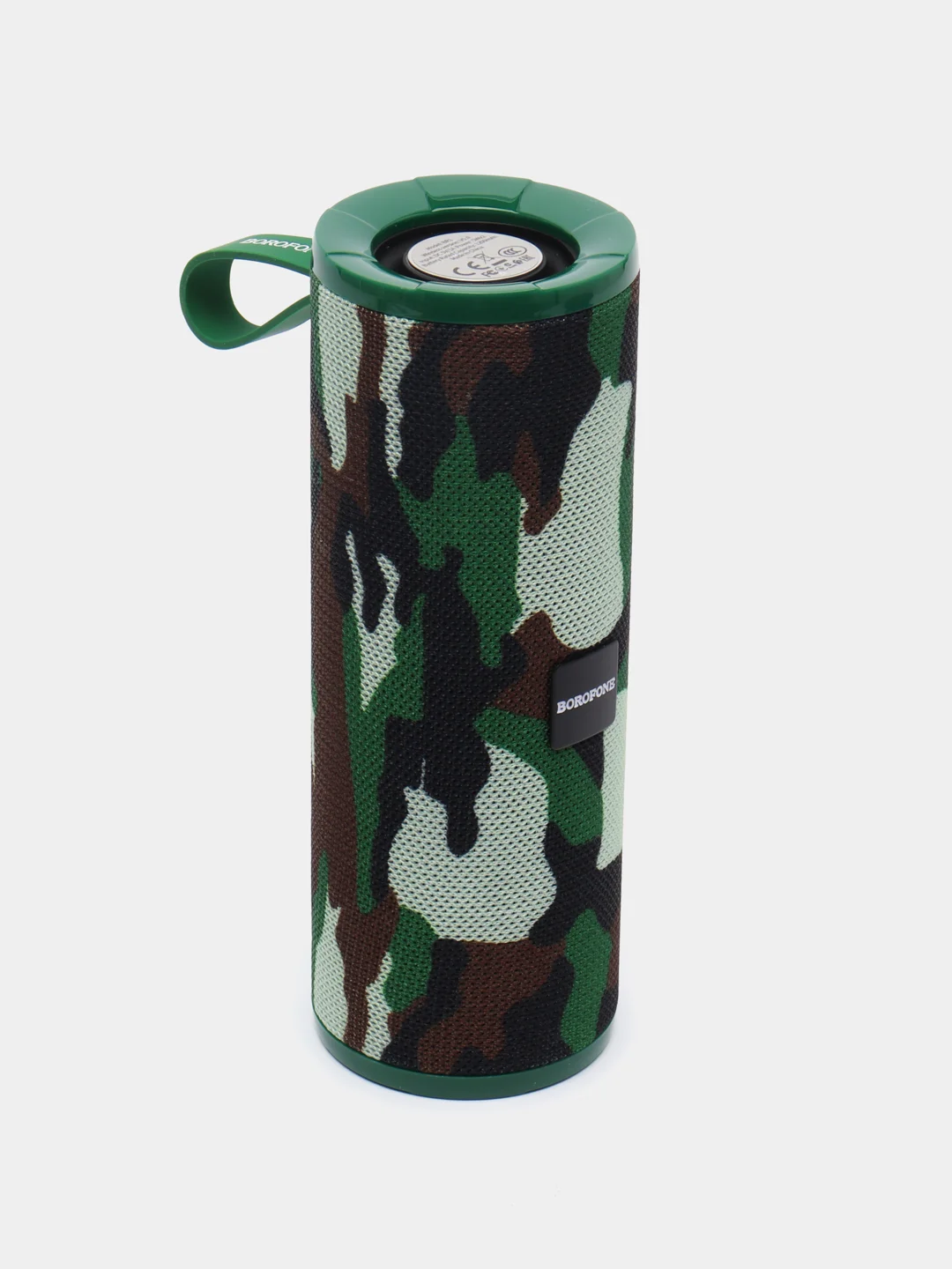Зелёный хаки портативная колонка BOROFONE BR1 Bluetooth 10 Bt, BT V5.0, батарея 1200 mAh