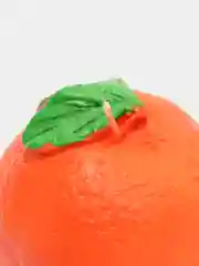Оранжевый свеча новогодняя, мандарин, елочка