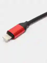 Черный кабель USB-Lightning 2 метра