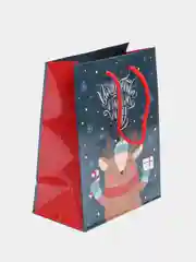Пакет подарочный "Happy deer", ламинированный
