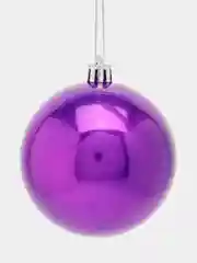 Фиолетовый шар 8 см, акрил, 6 шт