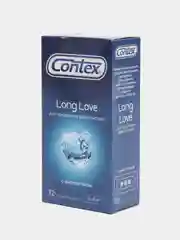 Презервативы Сontex "Long Love" с анестетиком, 12 штук