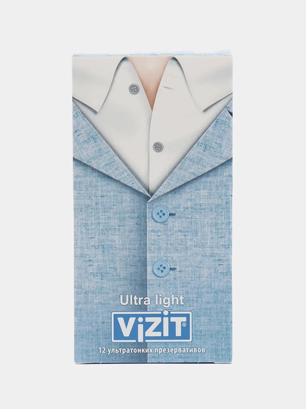 Презервативы VIZIT ультратонкие, 12 штук