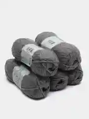 Тёмно-серый пряжа детская Alize (Ализе) My Baby, 5 штук, акрил, 50 г, 150 м