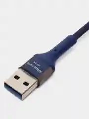 Темно-синий кабель для зарядки и передачи данных Micro-USB
