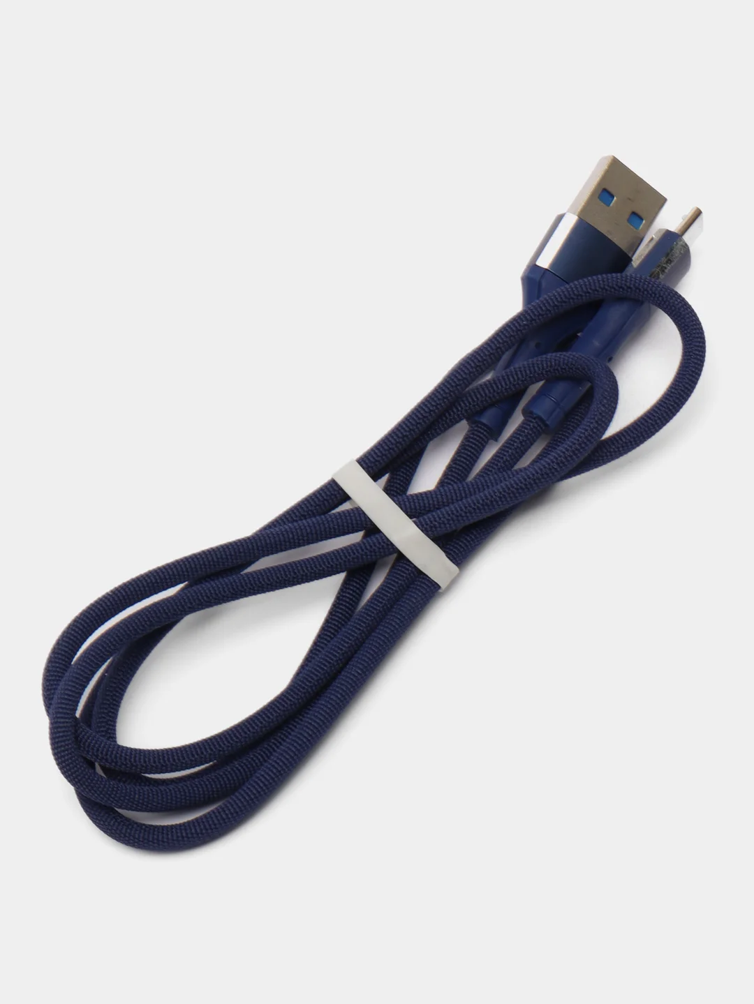 Темно-синий кабель для зарядки и передачи данных Micro-USB