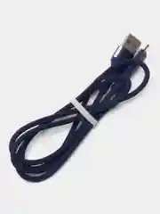 Темно-синий кабель для зарядки и передачи данных Micro-USB