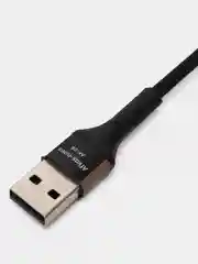 Черный кабель для зарядки и передачи данных Micro-USB