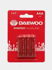 Батарейки DAEWOO AAA мизинчиковые LR03 LR3