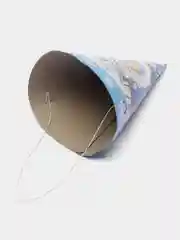 Голубой колпаки новогодние 6шт