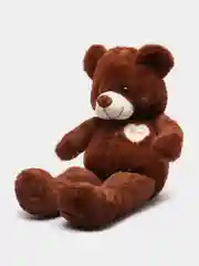 Карамельный плюшевый мишка с сердцем/ медведь 60 см  - 140 см