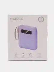 Черный внешний аккумулятор Power Bank 10000, 20000 mAh / Powerbank повербанк с проводами