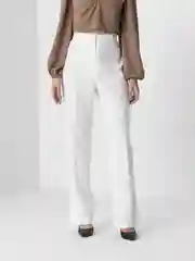 Белый классические женские брюки Bloom, 48-60