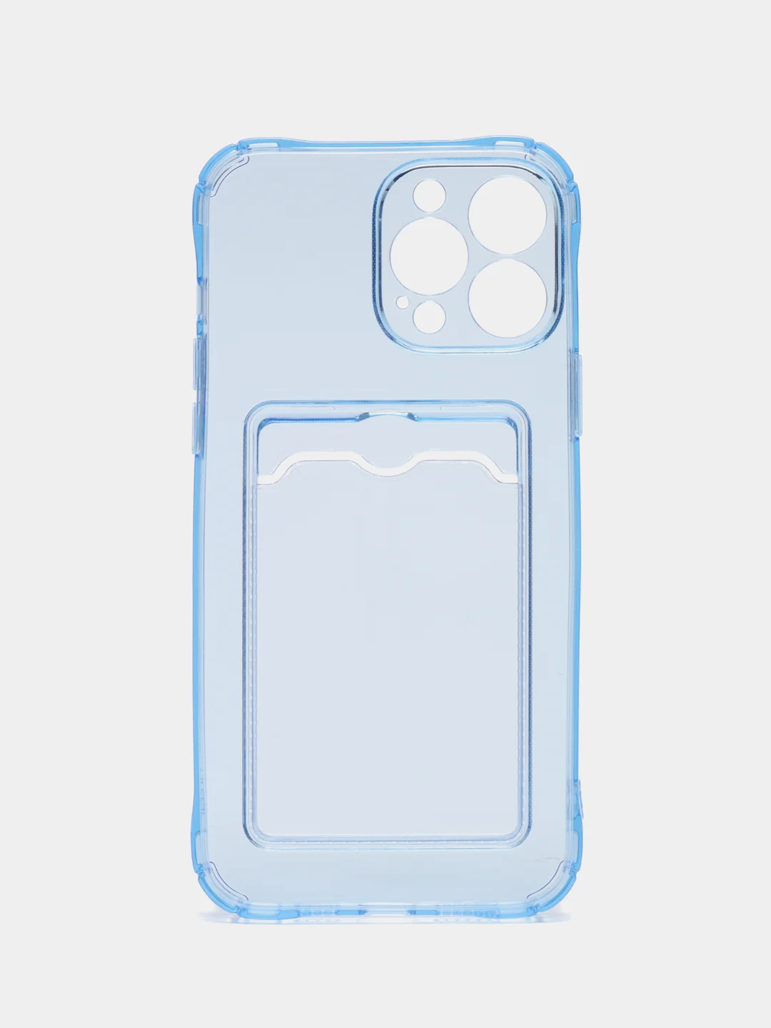 Ледяной силиконовый чехол на iPhone 13, 13 Pro, 13 Pro Max, с усиленными краями, с карманом
