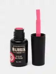 Розовый гель-лак, гель лак для ногтей Majorik Kapsula 03, 8г розовый ягодный