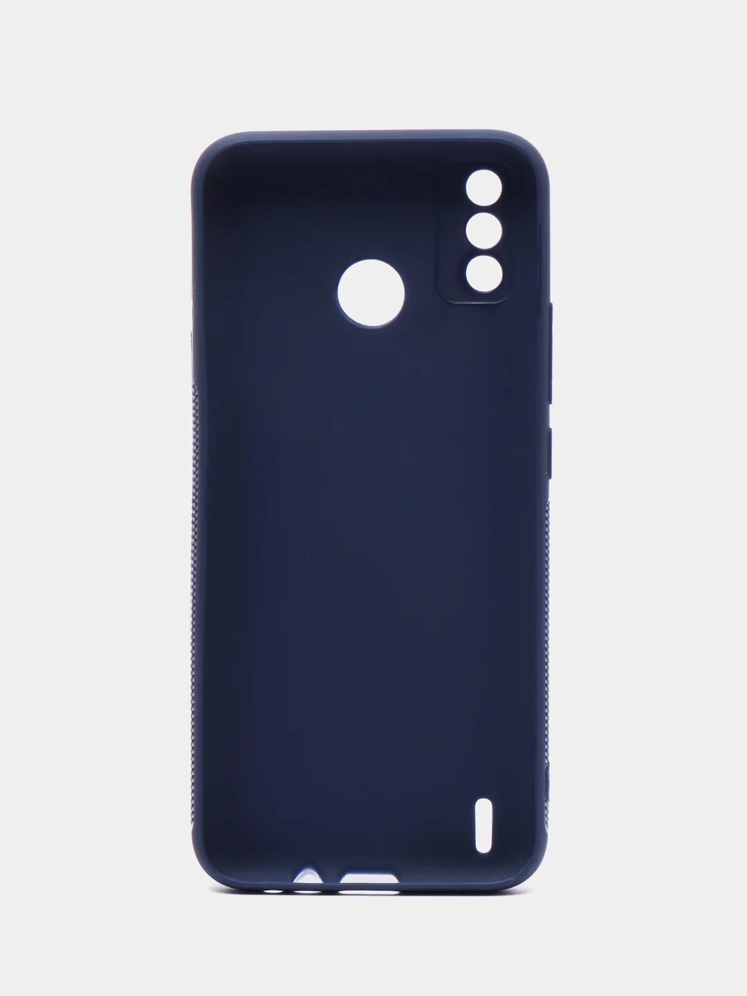 Темно-синий чехол с защитой камеры Tecno Spark 6 GO