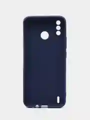 Темно-синий чехол с защитой камеры Tecno Spark 6 GO