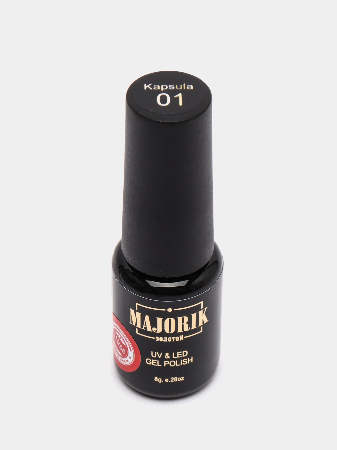 Розовый гель лак для ногтей Majorik Kapsula 01, 8g френч розовый лак для маникюра и педикюра