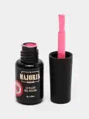 Розовый гель лак для ногтей Majorik Kapsula 01, 8g френч розовый лак для маникюра и педикюра