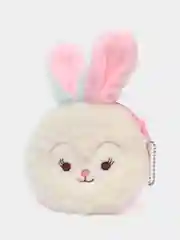 Розовый кошелек Плюшевый зайчик