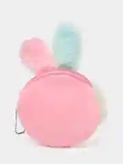 Розовый кошелек Плюшевый зайчик