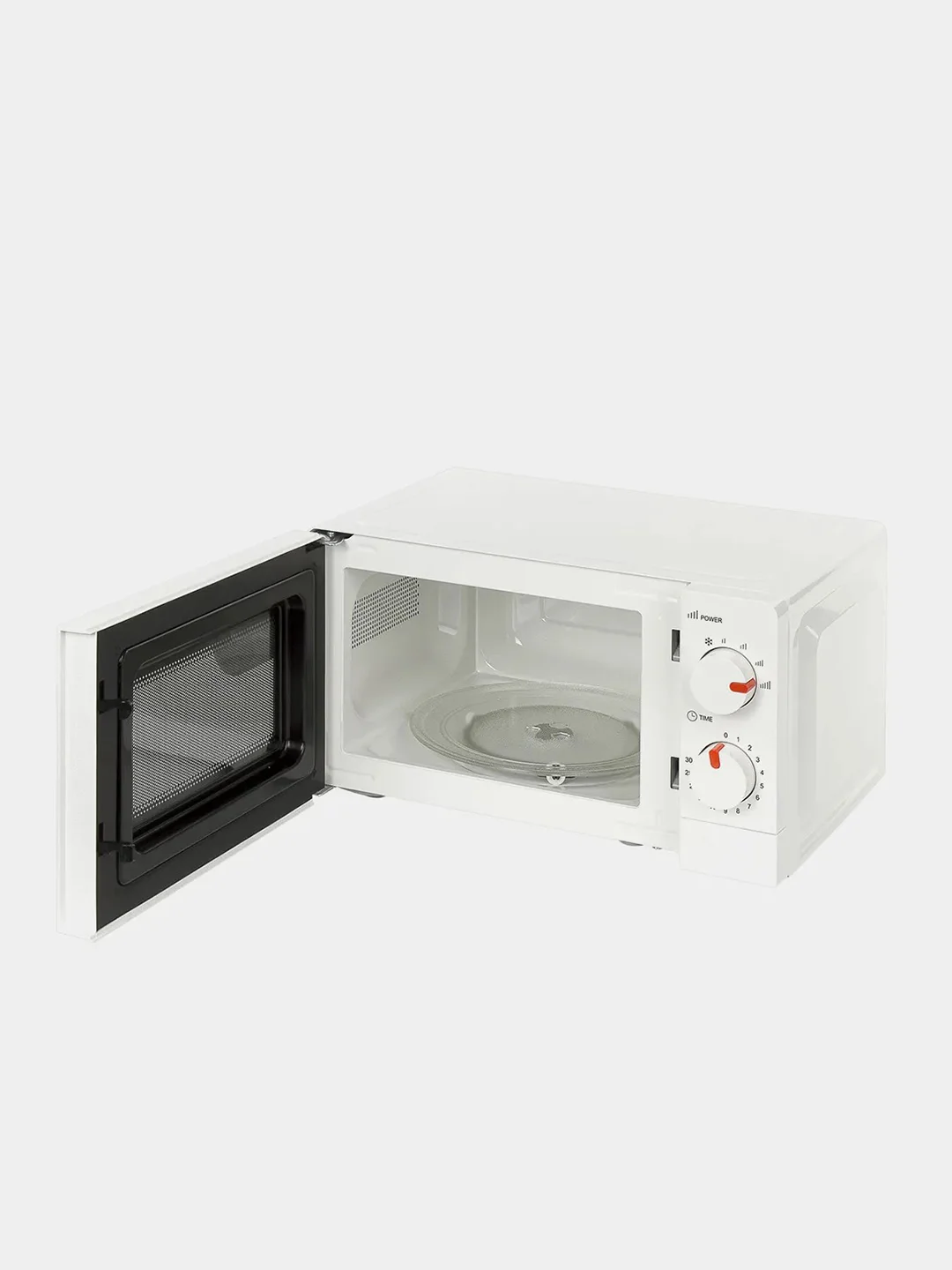 Микроволновая печь SONNEN MW2070B-6MW, 20 л, 700 Вт, таймер, белая, 454651