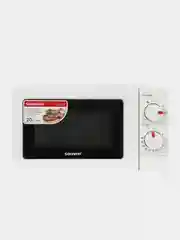 Микроволновая печь SONNEN MW2070B-6MW, 20 л, 700 Вт, таймер, белая, 454651