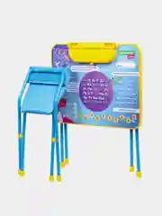 Комплект детской мебели голубой КОСМОС: cтол + стул, пенал, BRAUBERG NIKA KIDS, 532634