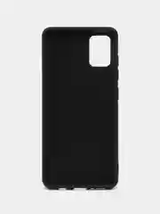 Черный чехол Samsung Galaxy A51, Самсунг Галакси А51 силиконовый Silicone Cover