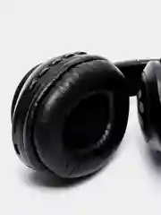 Черный наушники беспроводные Bluetooth, с кошачьими светящимися ушками