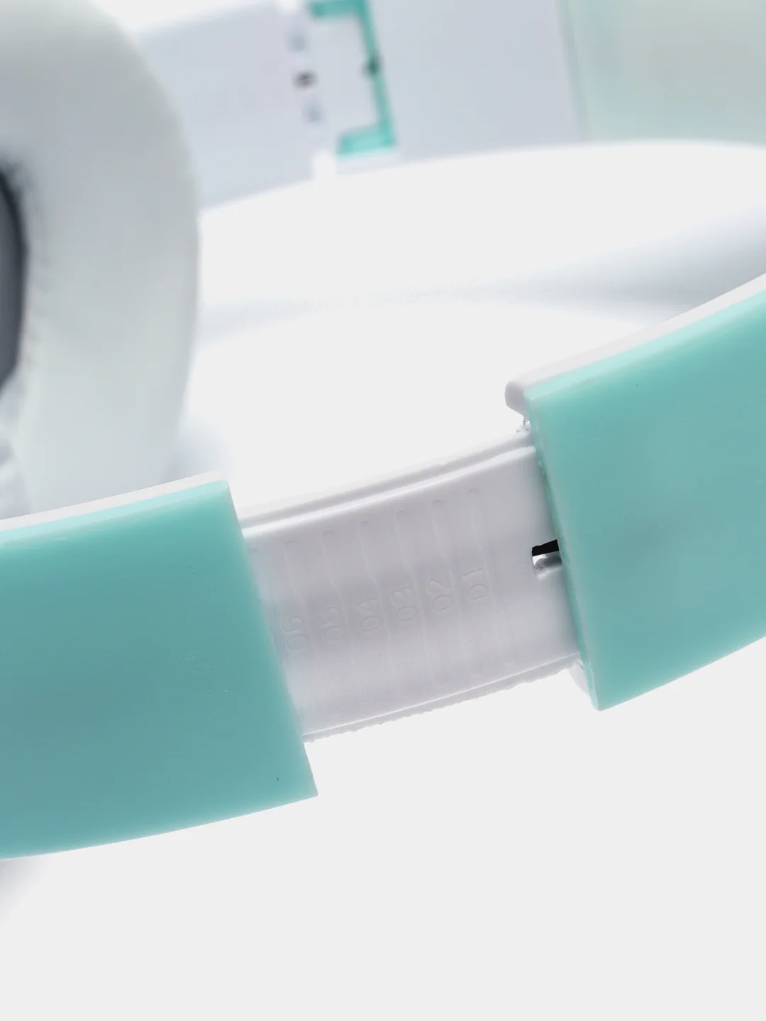Бирюзовый наушники беспроводные Bluetooth, с кошачьими светящимися ушками