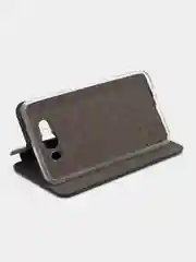 Угольный чехол книжка на Samsung Galaxy J7 2016 (J710), Самсунг Галакси Джи7 2016 (Джи710)