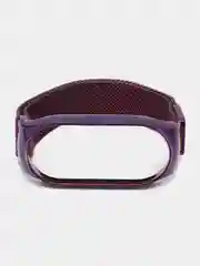 Фиолетовый металлический ремешок для Xiaomi Mi Band 7 миланская петля сяоми ми банд фитнес браслет