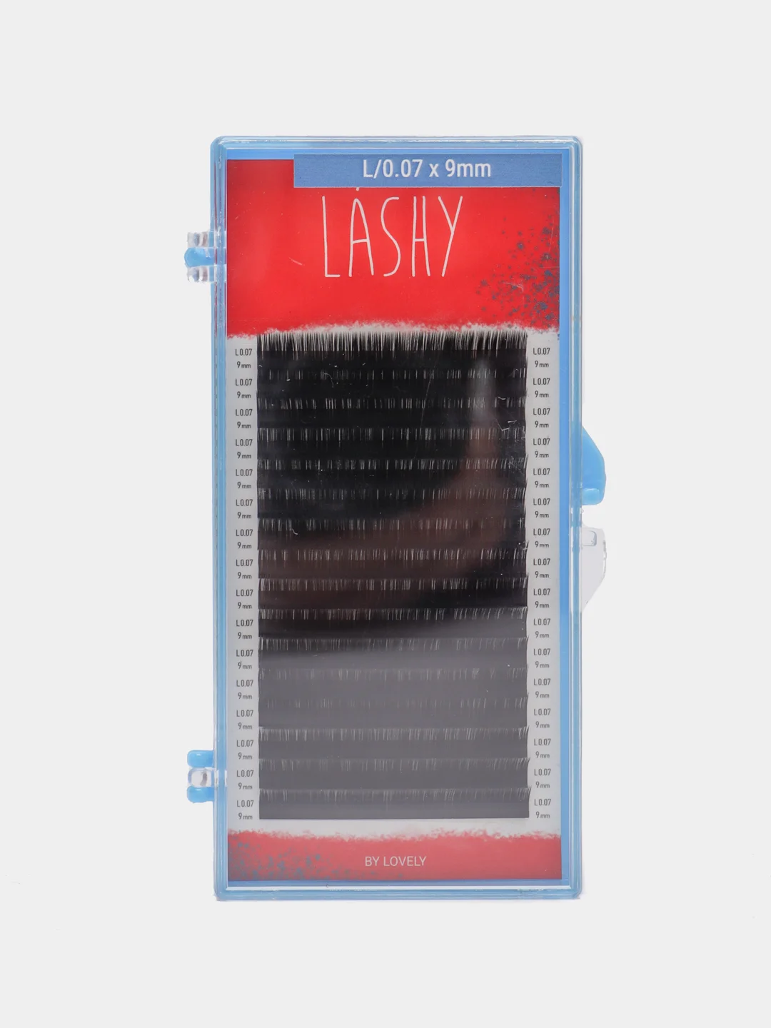 Ресницы для наращивания Lashy, чёрные, 16 линий